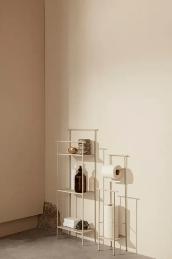 ferm LIVING Dora toalettpappershållare, cashmere