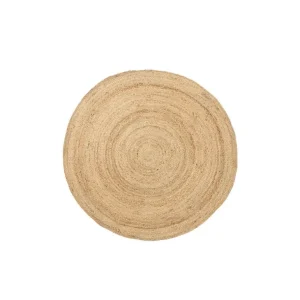 ferm LIVING Eternal rund liten jutematta, naturell