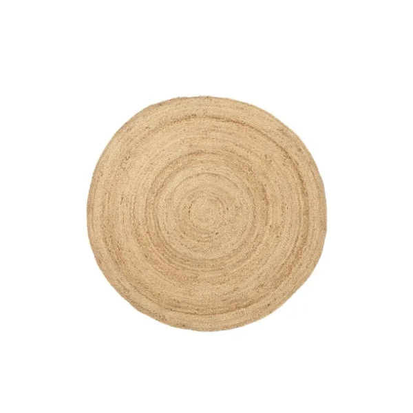 ferm LIVING Eternal rund liten jutematta, naturell