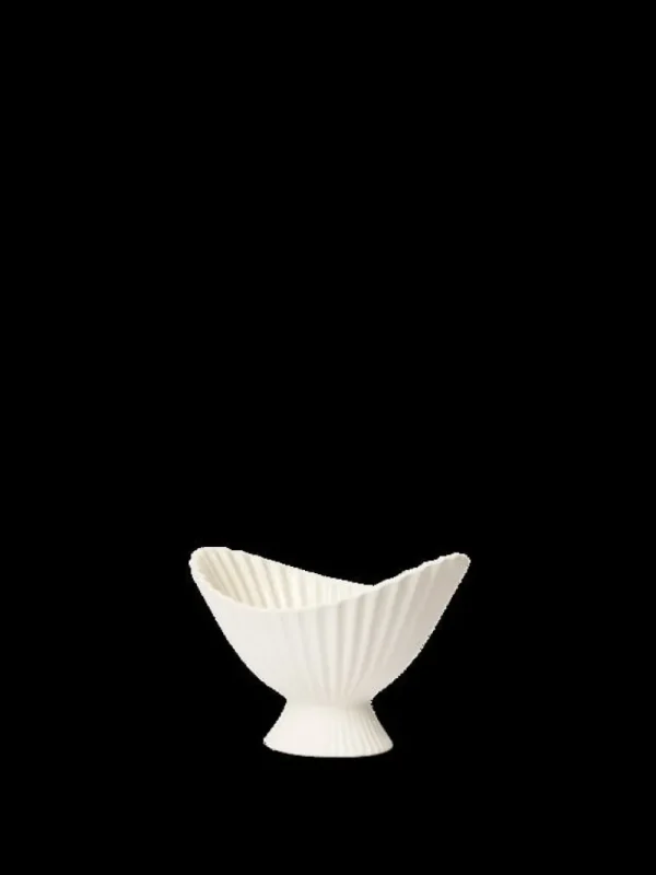 ferm LIVING Fountain skål, 19 cm, naturvit