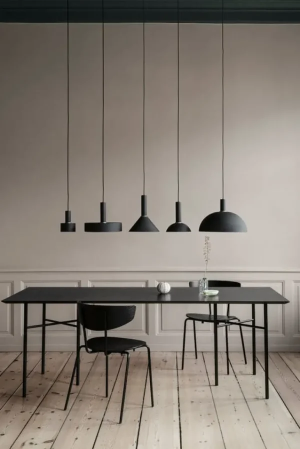 ferm LIVING Herman matstol, svart