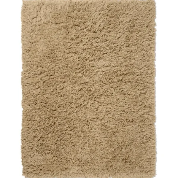 ferm LIVING Meadow high pile matta, stor, light sand