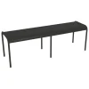 Fermob Luxembourg bänk, 145 cm, lakrits