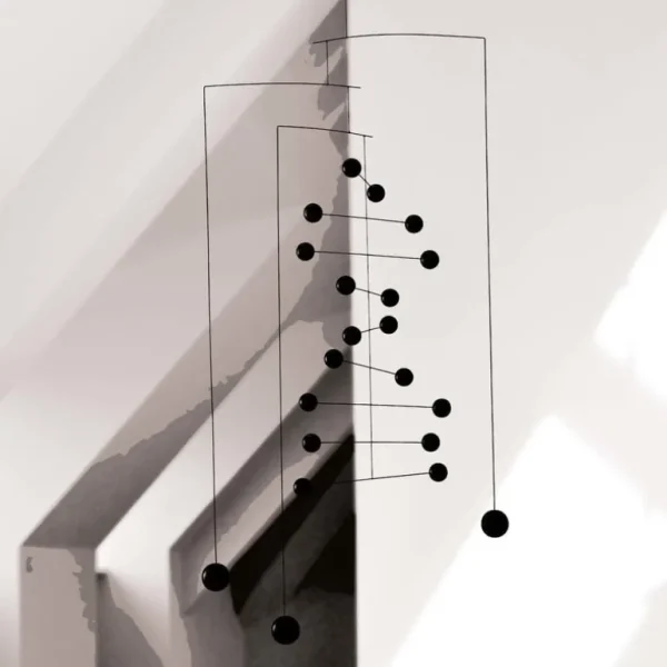 Barn Flensted Mobiles Counterpoint mobil, svart