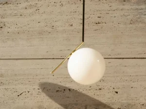 Flos IC S2 pendellampa, 24K guld