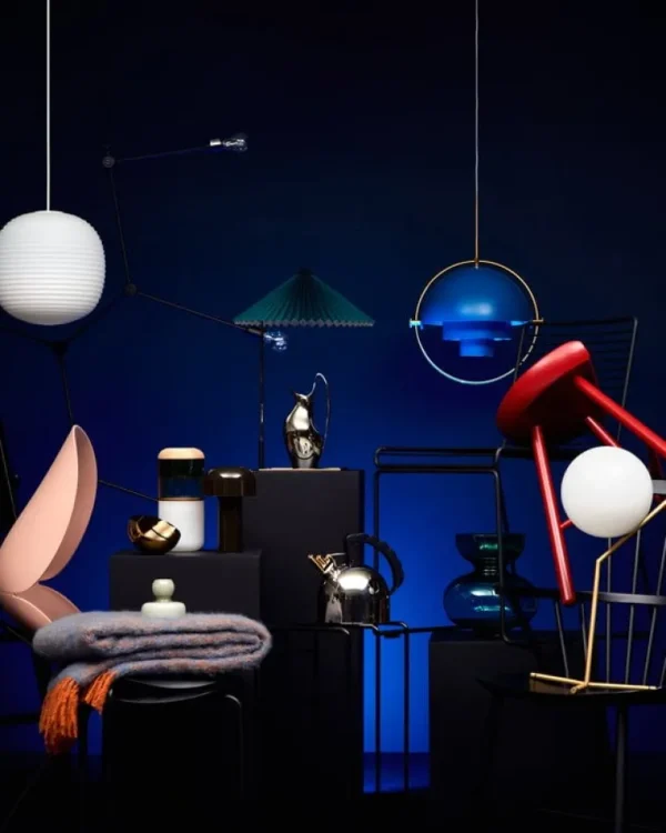 Flos IC T1 bordslampa, hög, mässing