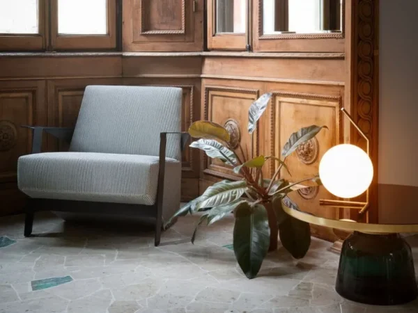 Flos IC T1 bordslampa, låg, mässing