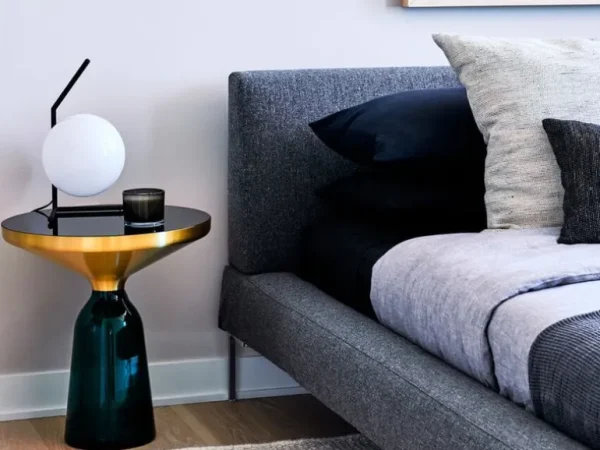Flos IC T1 bordslampa, låg, mässing
