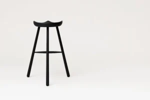 Form & Refine Shoemaker Chair No. 78 barstol, svart bok