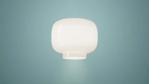 Foscarini Chouchin 3 taklampa, vit