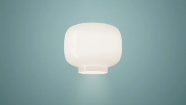 Foscarini Chouchin 3 taklampa, vit