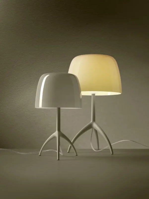 Foscarini Lumiere Nuances bordslampa, liten, Creta