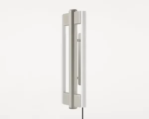 Frama Eiffel Double vägglampa, 50 cm, rostfritt stål