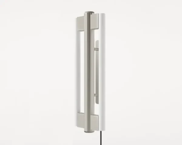 Frama Eiffel Double vägglampa, 50 cm, rostfritt stål