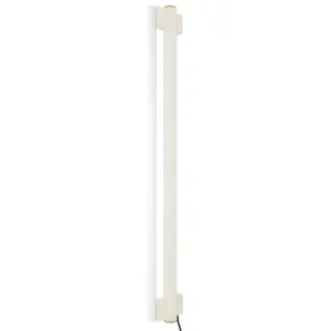Frama Eiffel Single vägglampa, 100 cm, kräm