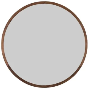 Fredericia Silhouette spegel, 100 cm, oljad valnöt