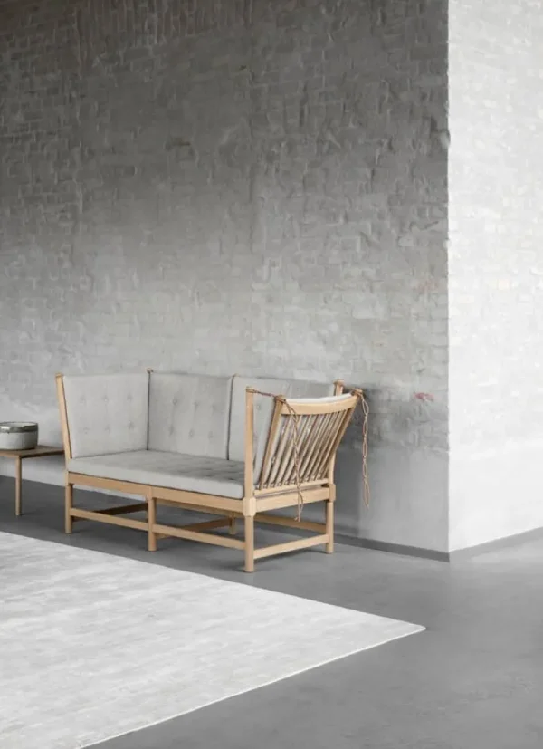 Fredericia Spoke-Back soffa, ek - Fiord 271