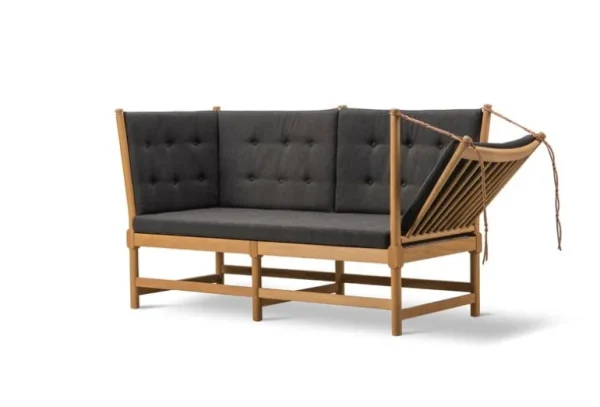 Fredericia Spoke-Back soffa, ek - Sunniva 2/242