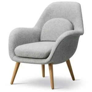 Fredericia Swoon Lounge fåtölj, Hallingdal 130 - oljad ek