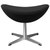 Fritz Hansen Äggpall, satinpolerad aluminium - Re-wool 0198