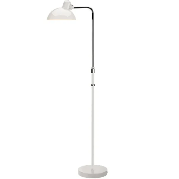 Fritz Hansen Kaiser Idell 6580-F Luxus golvlampa, vit