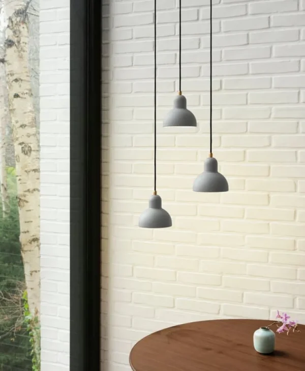Fritz Hansen Kaiser Idell 6722-P hänglampa, matt grå