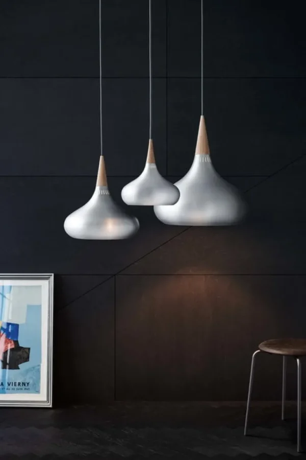 Fritz Hansen Orient P2 pendellampa, aluminium