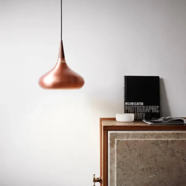 Fritz Hansen Orient P2 pendellampa, koppar