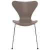 Fritz Hansen Series 7 stol 3107, krom - deep clay