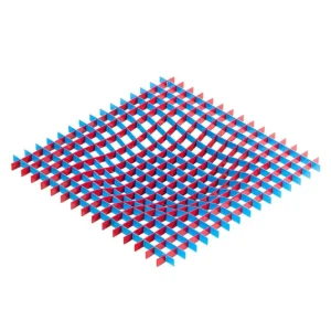 Fundamental Berlin Gravity bricka, 20 x 20 cm, Pompidou