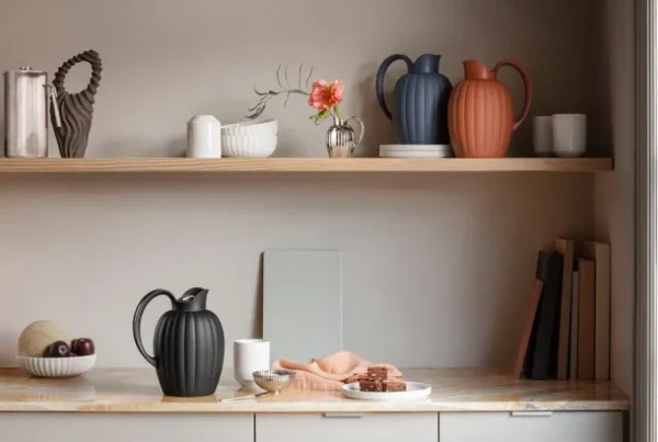 Finnish Design Shop Georg Jensen Bernadotte termoskanna, 1 L, terrakotta