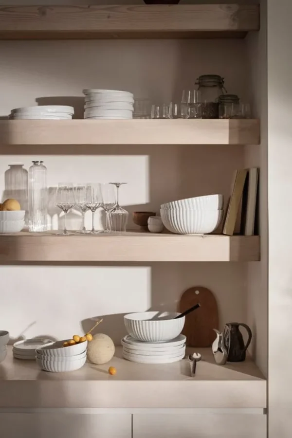 Georg Jensen Bernadotte vitvinsglas, 6 stycken