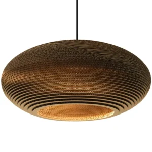 Graypants Disc24 pendellampa, naturell