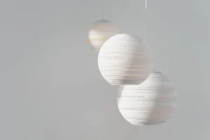 Graypants Moon18 pendellampa, vit
