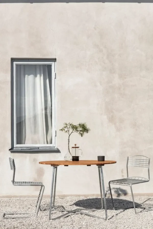 Grythyttan Stu00e5lmu00f6bler Grythyttan Stålmöbler High Tech Chair, galvaniserat stål