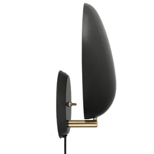 GUBI Cobra vägglampa, svart