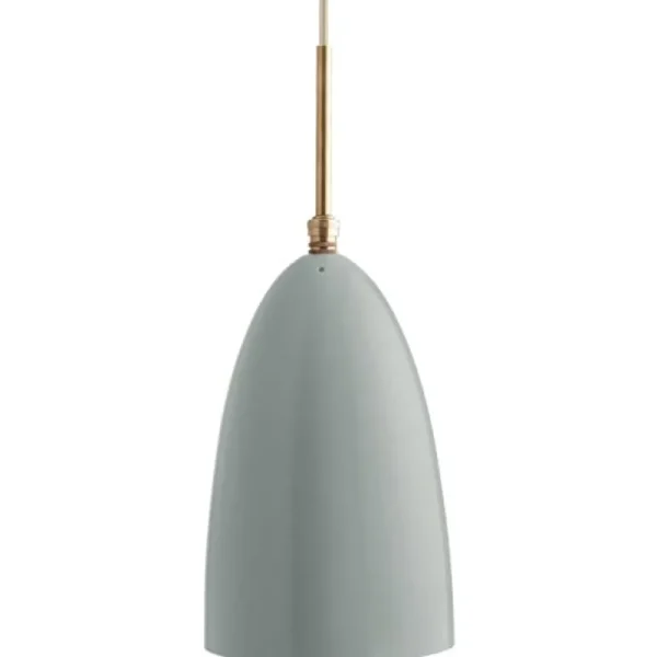 GUBI Gräshoppa pendellampa, blågrå