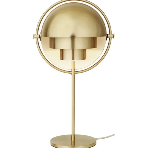 GUBI Multi-Lite bordslampa, mässing - glänsande mässing