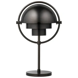 GUBI Multi-Lite bärbar bordslampa, svart mässing