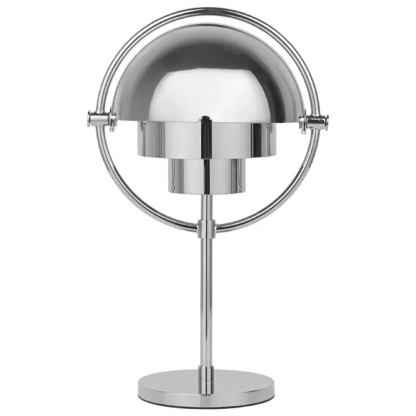 GUBI Multi-Lite bärbar bordslampa, krom
