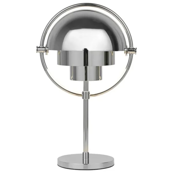 GUBI Multi-Lite bärbar bordslampa, krom