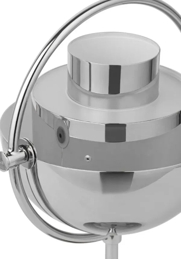 GUBI Multi-Lite bärbar bordslampa, krom