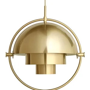 GUBI Multi-Lite pendellampa, mässing