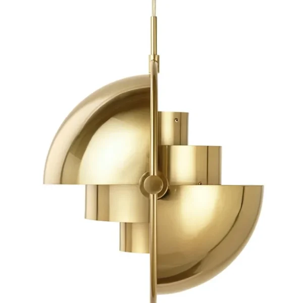GUBI Multi-Lite pendellampa, mässing
