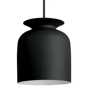 GUBI Ronde pendellampa 20 cm, kolsvart
