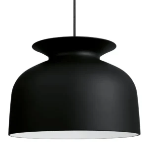 GUBI Ronde pendellampa 40 cm, kolsvart