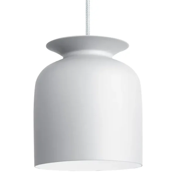 GUBI Ronde pendellampa 20 cm, vit