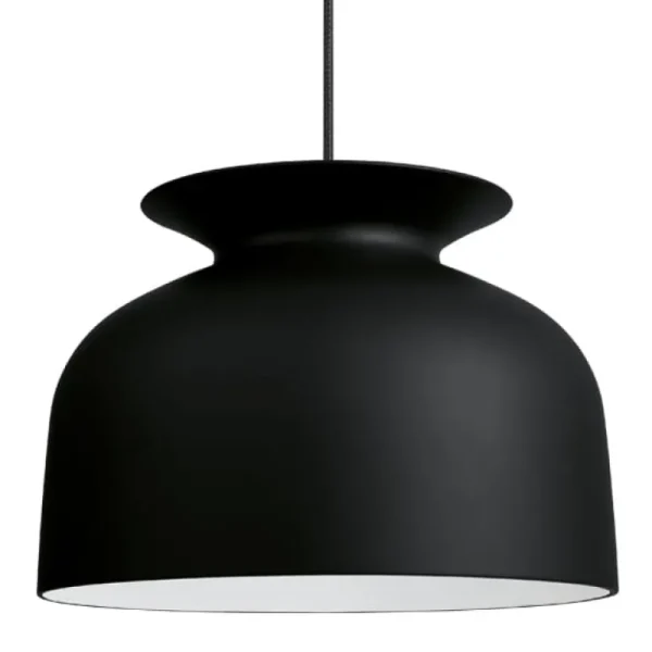 GUBI Ronde pendellampa 40 cm, kolsvart