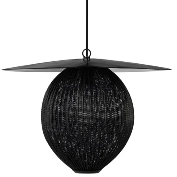 GUBI Satellite pendellampa, medium, midnattssvart