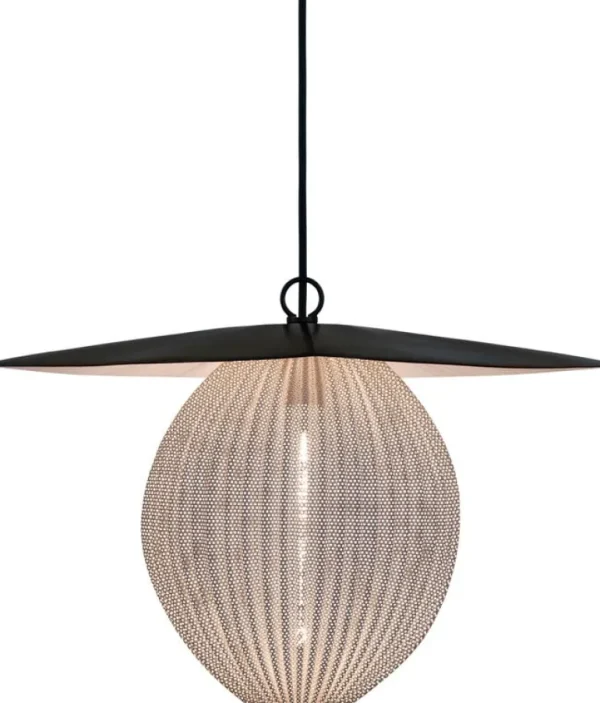 GUBI Satellite pendellampa, medium, vit
